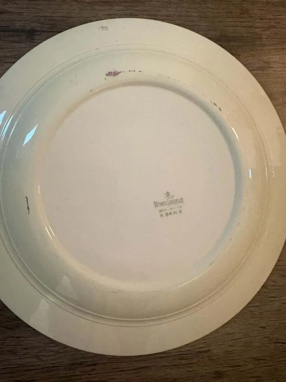 Homer Laughlin Tennessee State Souvenir Collector Plate